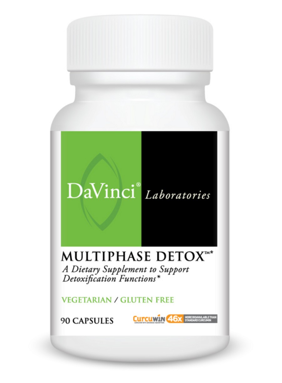 DaVinci Labs MultiPhase Detox -- detox support, liver health.