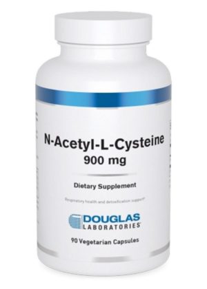 Douglas Laboratories N-Acetyl-L-Cysteine 900 mg -- antioxidant support, respiratory health.