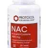 Protocol For Life NAC 1000mg -- N-Acetyl-Cysteine, Glutathione Support