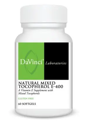 DaVinci Labs Natural Mixed Tocopherol E-400 -- Vitamin E, mixed tocopherols.