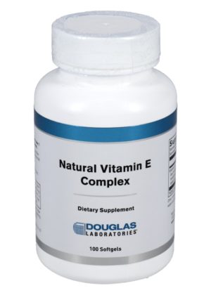 Douglas Laboratories Natural Vit E Complex 400 I.U. -- vitamin E, antioxidant support.
