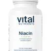 Vital Nutrients Niacin -- cholesterol support, lipid metabolism.