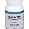 Douglas Laboratories Niatab 500 -- niacin supplement, sustained release.