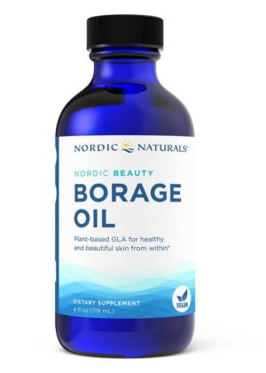 Nordic Naturals Pro Nordic Beauty Borage Oil 4oz -- borage oil, skin health.