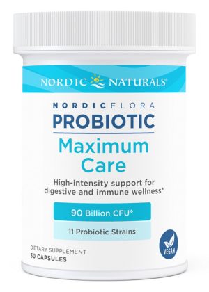 Nordic Naturals Pro Nordic(R) Flora Probiotic Maximum Care -- probiotic support, digestive health.