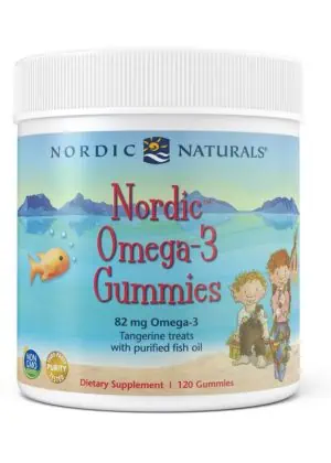 Nordic Naturals Pro Nordic Omega-3 Gummies(TM) -- omega-3 gummies, children's health.