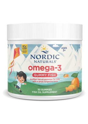 Nordic(R) Omega-3 Gummy Fish -- omega-3 gummies, kids nutrition.