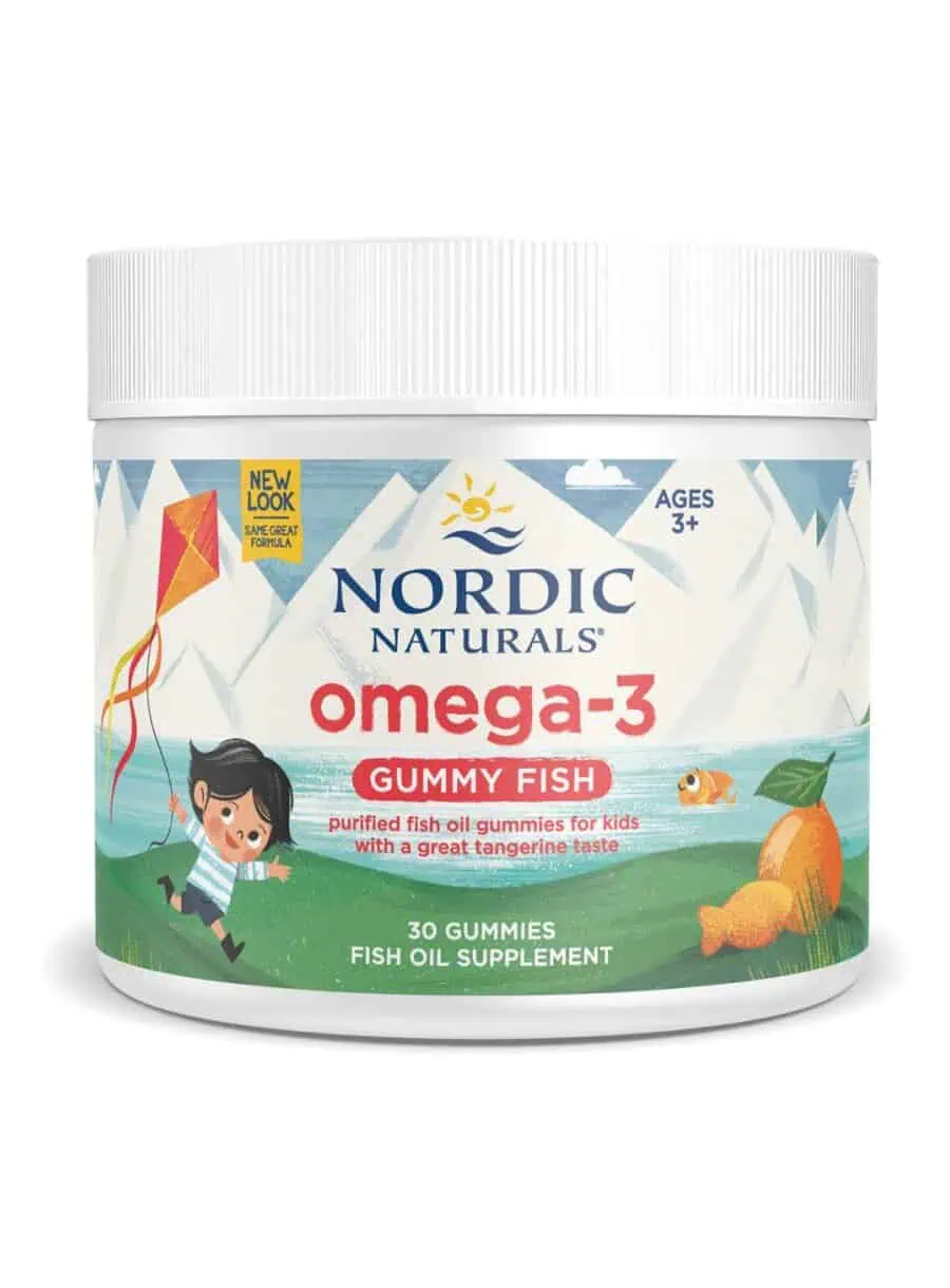 Nordic(R) Omega-3 Gummy Fish -- omega-3 gummies, kids nutrition.