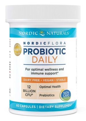 Nordic Naturals Pro Nordic Probiotic Daily -- daily probiotics, gut health.