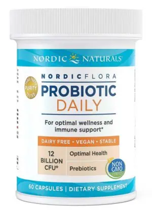 Nordic Naturals Pro Nordic Probiotic Daily -- daily probiotics, gut health.