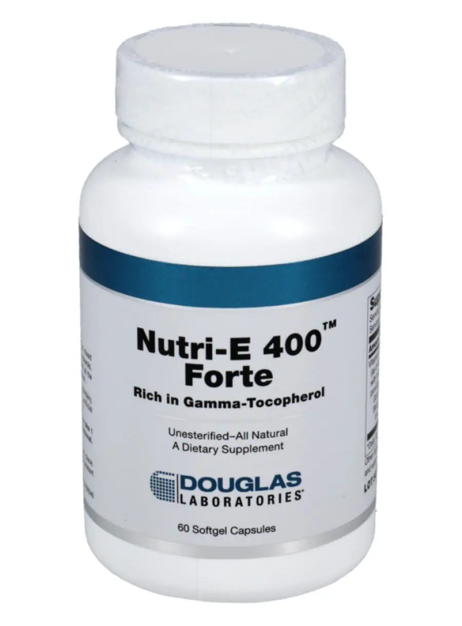 Douglas Laboratories Nutri-E 400 Forte -- vitamin E supplement, mixed tocopherols.