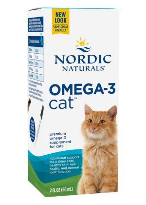 Nordic Naturals Pro Omega-3 Cat -- omega-3s for cats, healthy skin and coat.