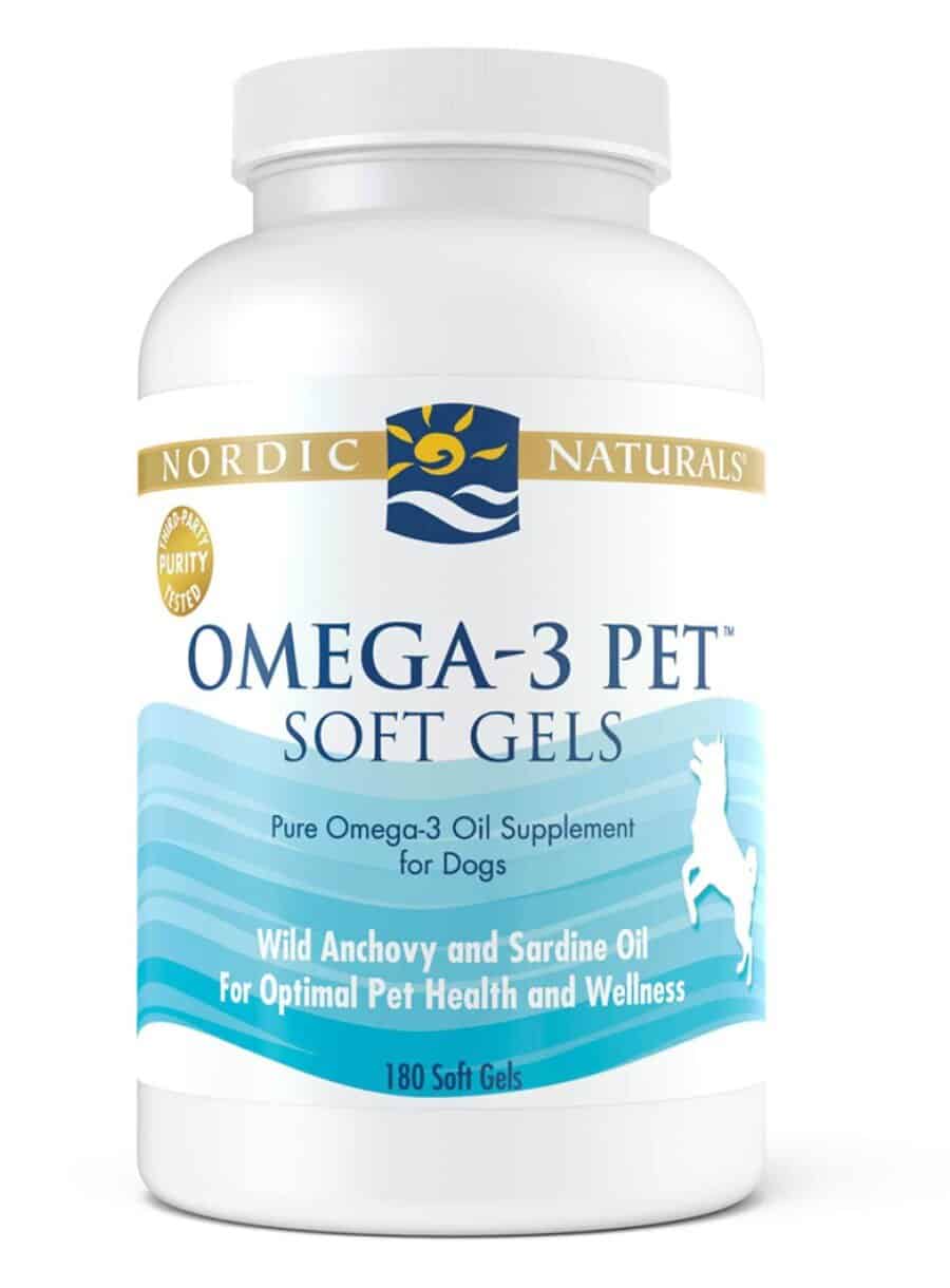 Nordic Naturals Pro Omega-3 Pet Soft Gels -- omega-3s for pets, fish oil for dogs and cats.