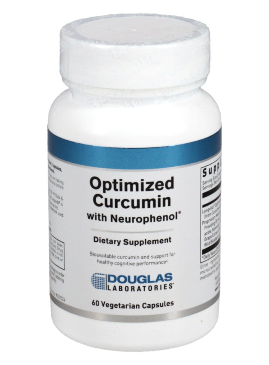 Douglas Laboratories Optimized Curcumin w/Neurophenol -- cognitive support, healthy aging.