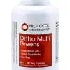 Protocol For Life Ortho Multi Greens Iron-Free -- multivitamin, green superfoods