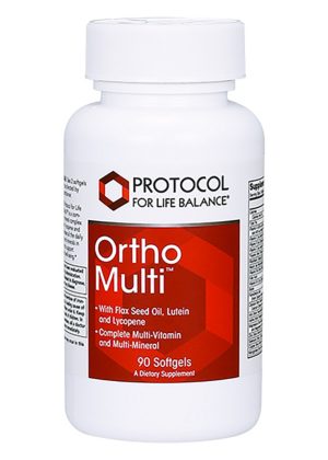 Protocol For Life Ortho Multi w/ 400mg Flax Oil -- high potency, fast absorption.