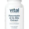 Vital Nutrients Pancreatin & Ox Bile Extract -- digestive enzymes, healthy digestion.