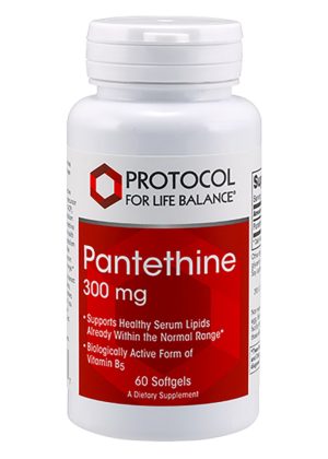 Protocol For Life Pantethine 300mg -- supports healthy serum lipids, vitamin B5