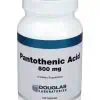 Douglas Laboratories Pantothenic Acid 500mg -- pantothenic acid, dietary supplement.