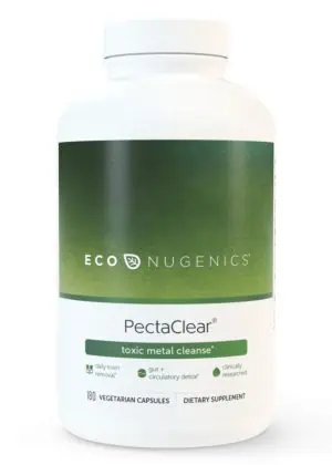 Econugenics Pecta Clear Detox Formula -- detox support, heavy metal removal.