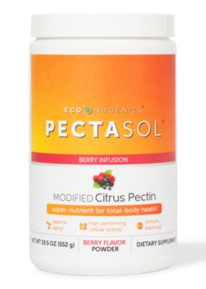 Econugenics PectaSol Berry Infusion Powder -- modified citrus pectin, immune support.