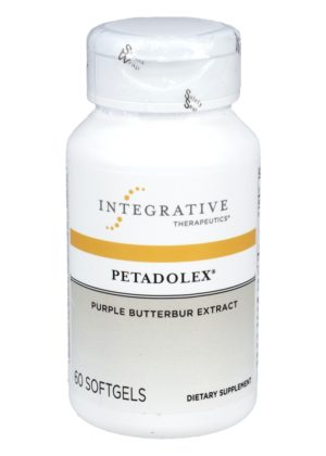 Integrative Therapeutics, Inc. Petadolex (Patented Brain Support) -- brain support, blood vessel relaxation.
