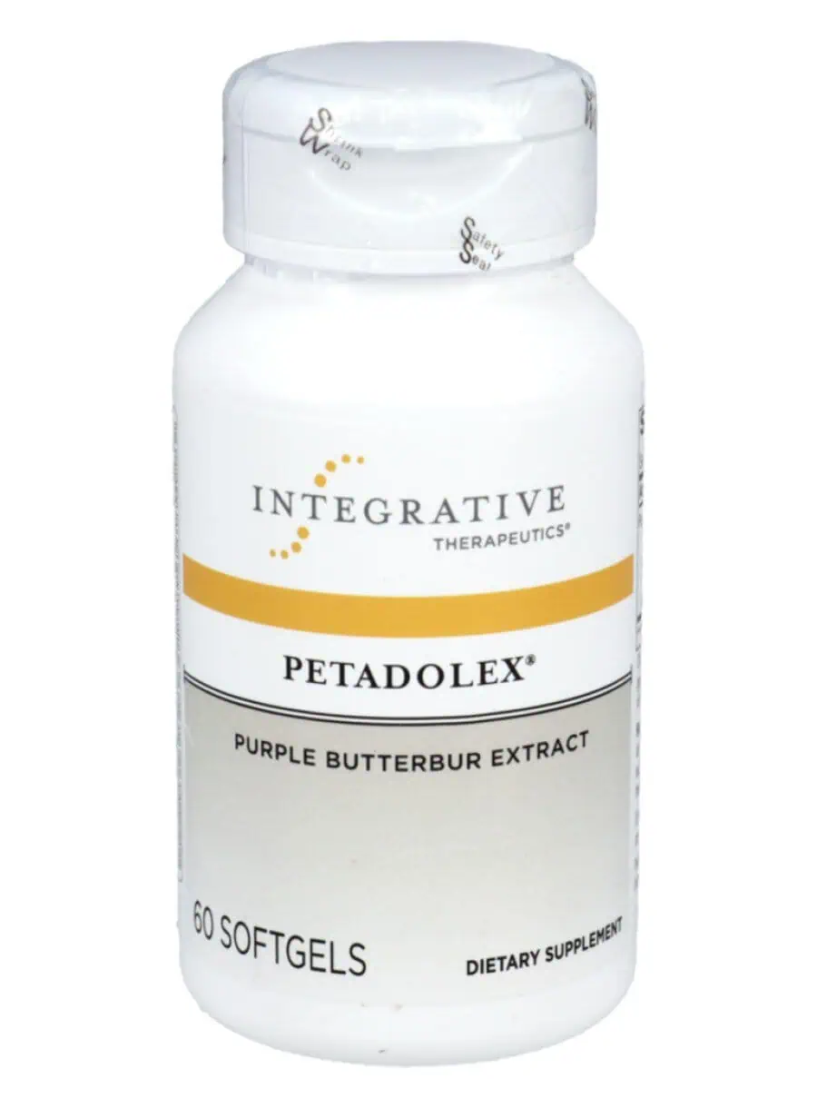 Integrative Therapeutics, Inc. Petadolex (Patented Brain Support) -- brain support, blood vessel relaxation.