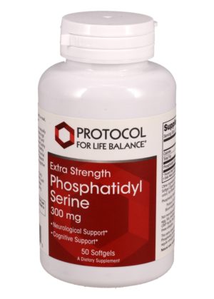 Protocol For Life Phosphatidyl Serine 300mg -- cognitive support, brain health.