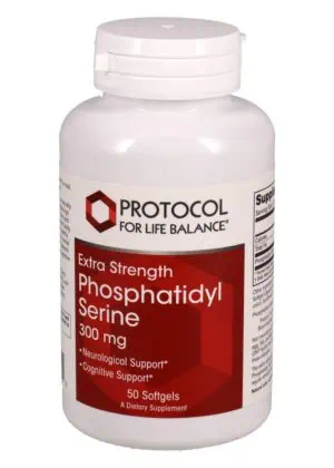 Protocol For Life Phosphatidyl Serine 300mg -- cognitive support, brain health.