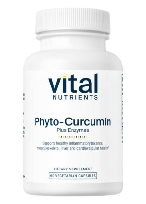Vital Nutrients Phyto-Curcumin Plus -- curcumin absorption, inflammatory balance.