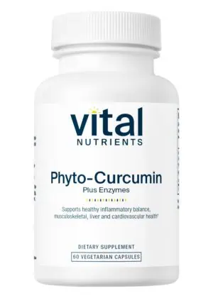 Vital Nutrients Phyto-Curcumin Plus -- curcumin absorption, inflammatory balance.