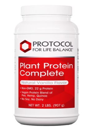 Protocol For Life Plant Protein Complete -- plant protein, vegan protein