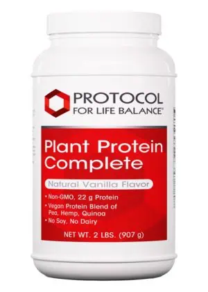 Protocol For Life Plant Protein Complete -- plant protein, vegan protein