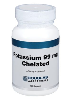 Douglas Laboratories Potassium Chelated -- potassium supplement, dietary potassium.