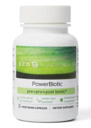 Econugenics PowerBiotic -- probiotic supplement, digestive health.