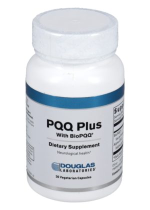 Douglas Laboratories PQQ Plus -- neurological health, cognitive support.