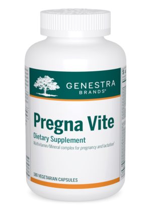 Seroyal/Genestra Pregna Vite -- prenatal vitamin, postpartum supplement.