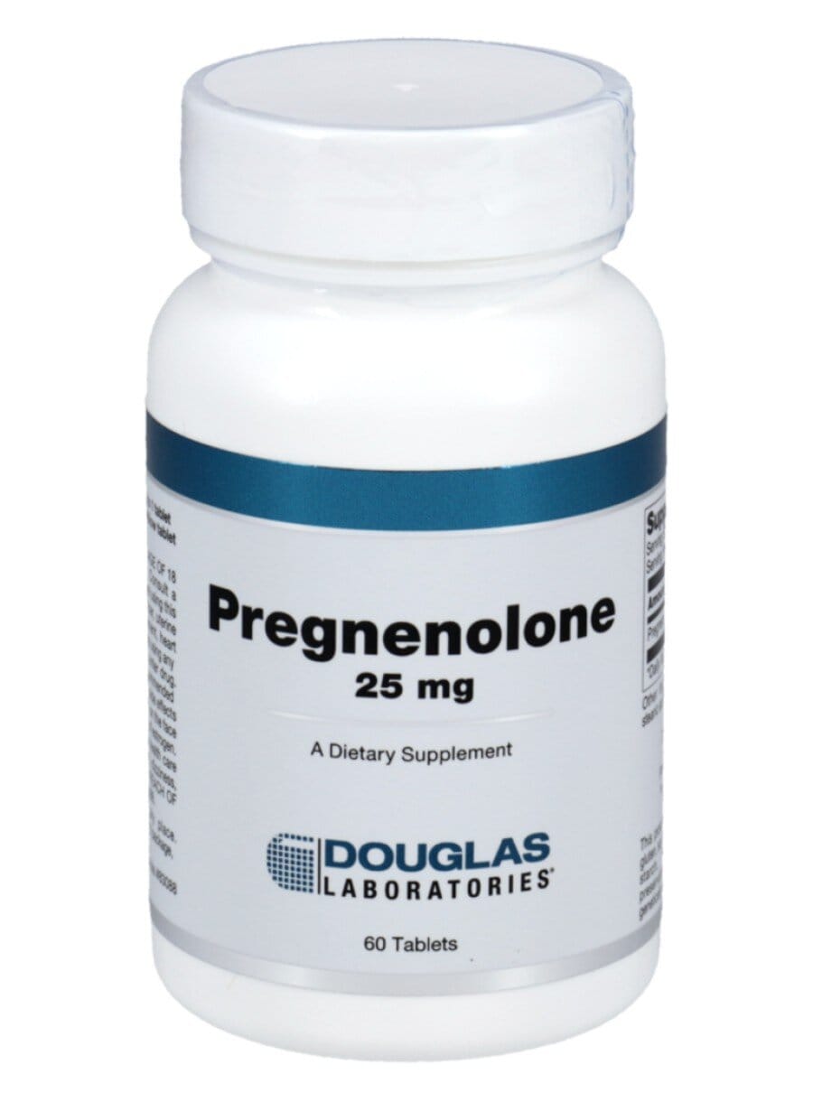 Douglas Laboratories Pregnenolone 25mg -- hormonal support, dietary supplement.