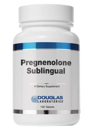 Douglas Laboratories Pregnenolone (5mg) -- hormonal support, dissolvable tablet.