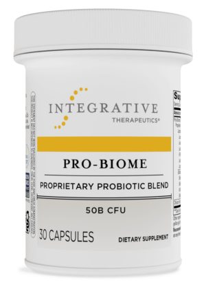 Integrative Therapeutics, Inc. Pro-Biome 50B -- daily probiotic, gastrointestinal health.