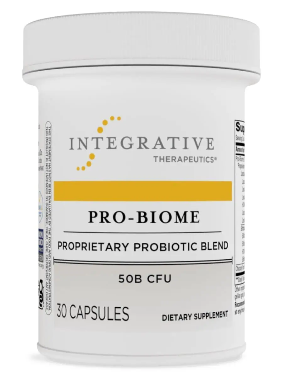 Integrative Therapeutics, Inc. Pro-Biome 50B -- daily probiotic, gastrointestinal health.