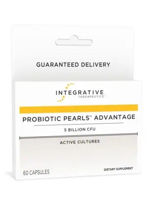 Integrative Therapeutics, Inc. Probiotic Pearls Advantage -- probiotic supplement, gut health.