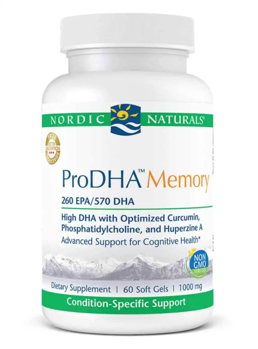 Nordic Naturals Pro ProDHA(TM) Memory -- brain health, cognitive support.