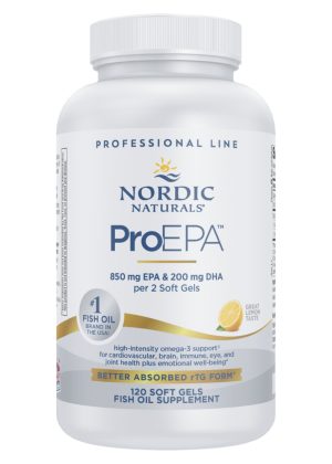 Nordic Naturals Pro ProEPA -- omega-3 supplement, fish oil.