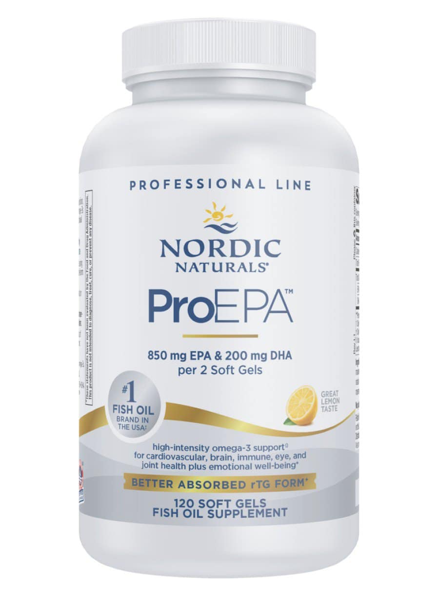 Nordic Naturals Pro ProEPA -- omega-3 supplement, fish oil.