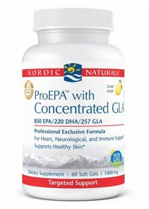 Nordic Naturals Pro ProEPA(TM) with Concentrated GLA -- omega-3 supplement, immune support.