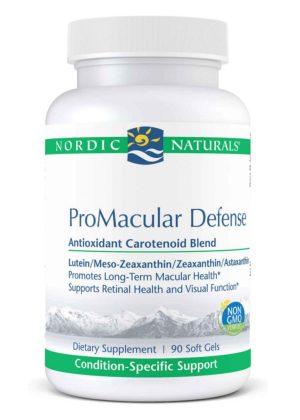 Nordic Naturals ProMacular Defense -- macular health, eye support.