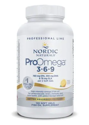 Nordic Naturals Pro ProOmega(R)-3.6.9 -- omega-3 supplement, essential fatty acids.