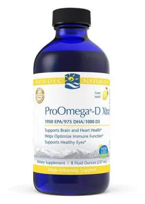Nordic Naturals ProOmega(R)-D Xtra -- omega-3 supplement, vitamin D3.