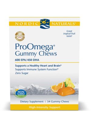 Nordic Naturals Pro ProOmega(R) Gummy Chews -- omega-3 gummies, heart health support.